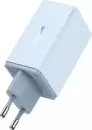 Сетевое зарядное Baseus GaN6 Pro Fast Charger 2C+2U 65W P10162701313-00 (голубой) фото 3