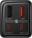 Сетевое зарядное Baseus GaN6 Pro Fast Charger 2C + 2U 100W P10162705112-00 (черный) фото 2