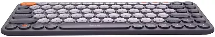 Клавиатура Baseus K01A Wireless Tri-Mode Keyboard Frosted Grey B00955503833-00 фото 6