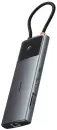 Док-станция Baseus Metal Gleam Series II 10-in1 USB Hub B00061800813-01 фото 2