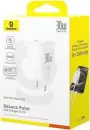Сетевое зарядное Baseus Palm Fast Charger 1C 30W EU P10111605213-00 (белый) фото 3
