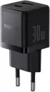 Сетевое зарядное Baseus Palm Fast Charger C+U 30W EU P1011160A113-00 (черный) icon