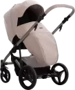 Детская универсальная коляска Bebetto Loren Sand 2 в 1 Sand (01, светло-бежевая кожа) icon 2