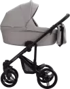 Детская универсальная коляска Bebetto Magnum Light Pro 2 в 1 (03, светло-серая кожа) icon 2