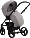 Детская универсальная коляска Bebetto Magnum Light Pro 2 в 1 (03, светло-серая кожа) icon 3