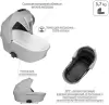 Детская универсальная коляска Bebetto Magnum Light Pro 2 в 1 (06, рама черная) icon 6