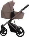 Детская универсальная коляска Bebetto Pelpasso Pro 2 в 1 (04 Kaszmir/темно-бежевая кожа) icon 3