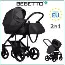 Универсальная коляска BEBETTO Tiger Lux 2 в 1 (06/черная рама) icon 3