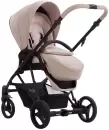 Детская универсальная коляска Bebetto Yoddi Pro 2 в 1 Pro (01, светло-бежевая кожа) icon 3