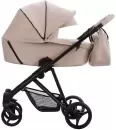 Детская универсальная коляска Bebetto Yoddi Pro 2 в 1 Pro (01, светло-бежевая кожа) icon 9