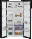 Холодильник side by side BEKO GN163140ZGBN icon 3