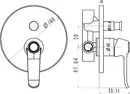 Смеситель BelBagno Bordo BOR-BASM-CRM icon 2