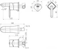 Смеситель BelBagno Crystal CRY-BCM-CRM icon 2