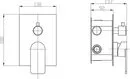 Смеситель BelBagno Nova NOV SDM IN icon 2