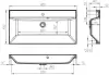 Умывальник Belbagno BB900/450-LV-ART-AST-NERO icon 3