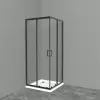 Душевой уголок BelBagno UNO-195-A-2-90-C-NERO фото 2