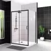 Душевой уголок BelBagno UNO-195-AH-1-120/80-C-NERO icon