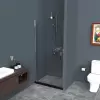 Душевая дверь Belbagno UNO-B-1-75-C-Cr icon