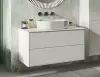 Умывальник Belux Турин 560 Овал (белый матовый/Solid Surface) фото 3