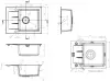 Кухонная мойка Berg Focus ZFS0711A icon 7