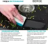 Кухонная мойка Berge 5850 (черный матовый) фото 4