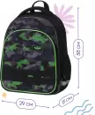 Школьный рюкзак Berlingo Expert Plus. Black And Green RU-EXPL-10013 icon 2