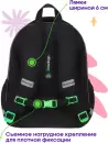 Школьный рюкзак Berlingo Expert Plus. Black And Green RU-EXPL-10013 icon 3
