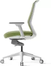 Офисное кресло Bestuhl J1 (рама белая, зеленый) без подголовника фото 2