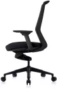 Офисное кресло Bestuhl J1 (рама черная, черный) без подголовника  фото 3
