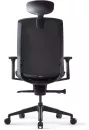 Офисное кресло Bestuhl J1 (рама черная, черный) с подголовником фото 4