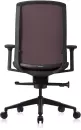 Офисное кресло Bestuhl J1 (рама черная, коричневый) без подголовника  фото 4