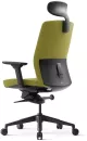 Офисное кресло Bestuhl J2 (рама черная, зеленый) с подголовником фото 3
