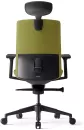 Офисное кресло Bestuhl J2 (рама черная, зеленый) с подголовником фото 4