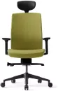 Офисное кресло Bestuhl J2 (рама черная, зеленый) с подголовником фото 5