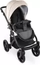 Детская универсальная коляска Bexa Ideal Eco 2 в 1 IE (02, черный/светло-бежевая кожа) icon 3