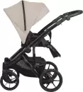 Детская универсальная коляска Bexa Ideal Eco 2 в 1 IE (03, черный/темно-бежевая кожа) icon 2
