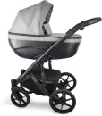 Детская универсальная коляска Bexa Ideal Eco 2 в 1 IE (05, черный/светло-серый кожа) icon 2