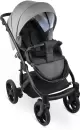 Детская универсальная коляска Bexa Ideal Eco 2 в 1 IE (05, черный/светло-серый кожа) icon 3