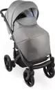 Детская универсальная коляска Bexa Ideal Eco 2 в 1 IE (05, черный/светло-серый кожа) icon 4