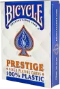 Игральные карты Bicycle Prestige Rider 100% Plastic Jumbo F44100-b (синий) icon
