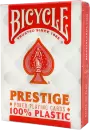 Игральные карты Bicycle Prestige Rider 100% Plastic Jumbo F44100-r (красный) icon