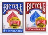 Игральные карты Bicycle Stripper Deck 1014830 (красный/голубой) icon