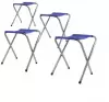 Кемпинговый стол со стульями Bison A-4-60*120-BL фото 5