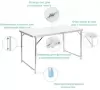 Кемпинговый стол со стульями Bison A-4-60*120-BL фото 8