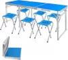 Стол со стульями Bison С-6-60x180 (синий) icon 2