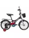 Велосипед детский Black Aqua Wave 14 KG1428 black/red icon