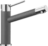 Смеситель Blanco Alta Compact Silgranit (темная скала) icon