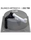 Кухонная мойка Blanco Artago 6 Черный фото 3