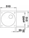 Кухонная мойка Blanco Artago 6-IF/A Антрацит фото 3