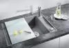 Кухонная мойка Blanco Axia III 45 S-F (серый камень, стеклянная доска) icon 5